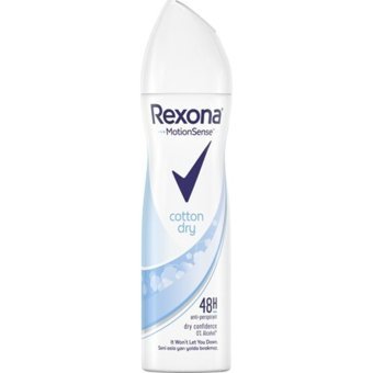 Rexona Cotton Dry Pudralı Ter Önleyici Antiperspirant Sprey Kadın Deodorant 150 ml