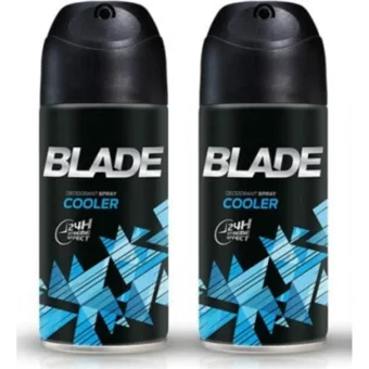 Blade Cooler Pudrasız Ter Önleyici Sprey Erkek Deodorant 2x120 ml