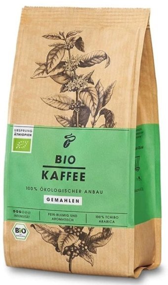 Tchibo Meyve Aromalı Bio Kaffee Tiyopya Arabica Öğütülmüş Filtre Kahve 250 gr