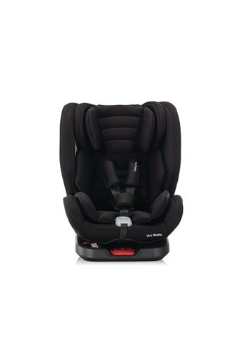 Uni Baby Cool Fix Isofixli-Emniyet Kemerli 360 Derece Dönen 0-36 kg Yatabilen Yükseklik Ayarlı Çift Yönlü Oto Koltuğu Siyah