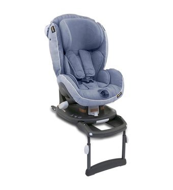 BeSafe Comfort X3 Isofixli-Emniyet Kemerli 9-18 kg Yatabilen Yükseklik Ayarlı Sürüş Yönü Oto Koltuğu Açık Mavi