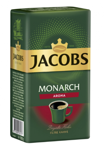 Jacobs Monarch Arabica Öğütülmüş Filtre Kahve 500 gr