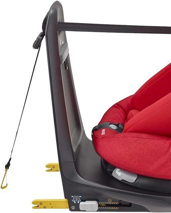 Maxi-Cosi Axiss Fix Plus Isofixli-Emniyet Kemerli 360 Derece Dönen 0-25 kg Yatabilen Sürüş Yönü-Sürüş Yönü Tersi Oto Koltuğu Kırmızı