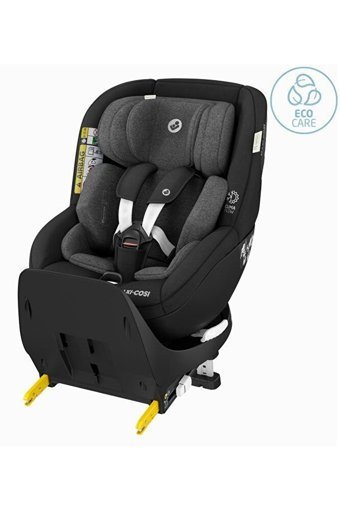 Maxi-Cosi Mica Pro Eco Isofixli 360 Derece Dönen 0-18 kg Adac Sertifikalı Yatabilen Çift Yönlü Oto Koltuğu Siyah