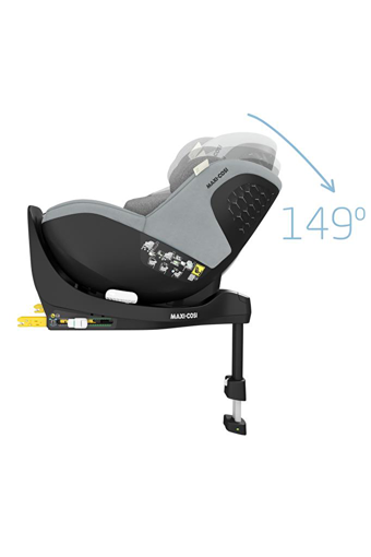 Maxi-Cosi Mica Pro Eco Isofixli 360 Derece Dönen 0-18 kg Yatabilen Sürüş Yönü-Sürüş Yönü Tersi Oto Koltuğu Gri