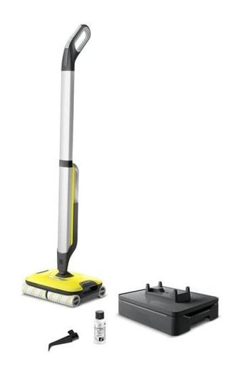 Karcher FC 7 Islak Kuru Kablosuz Şarjlı Dikey Süpürge Sarı