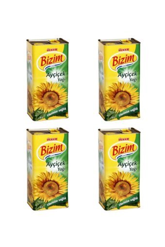 Bizim Teneke Ayçiçek Yağı 4x5 lt