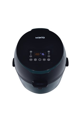 Miinto Smart Cook Airfryer 8 lt Tek Hazneli Izgara Yapan Led Ekranlı Yağsız Sıcak Hava Fritözü Yeşil
