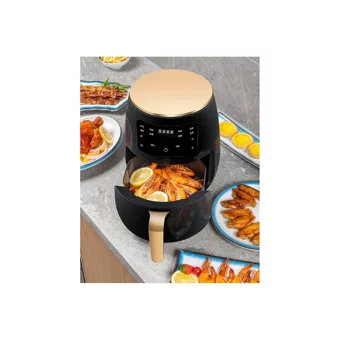 Horizon Store Airfryer 6 lt Tek Hazneli Izgara Yapan Yağsız Sıcak Hava Fritözü Beyaz