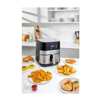 Arow TR-3950 Desire Airfryer 5.5 lt Tek Hazneli Led Ekranlı Yağsız Fritöz Siyah