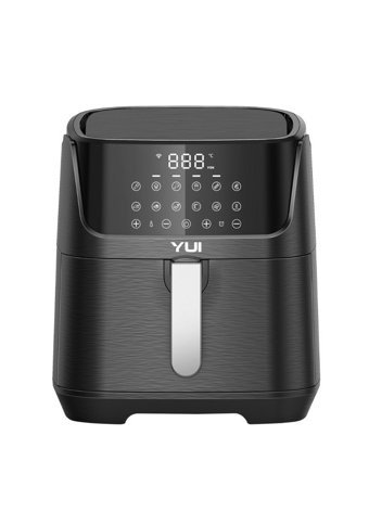 Yui M25 M50 MaxiFry Airfryer 5.5 lt Tek Hazneli Led Ekranlı Sıcak Hava Fritözü Siyah