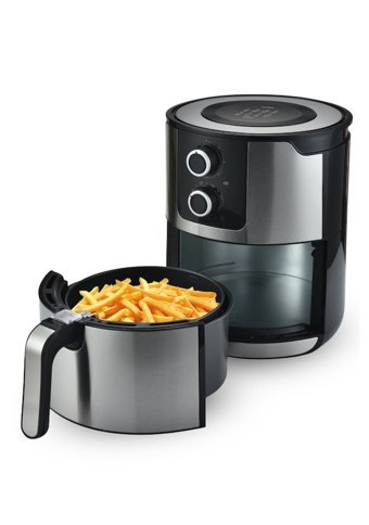 Kumtel HAF-07 Airfryer 7 lt Tek Hazneli Yağsız Sıcak Hava Fritözü İnox