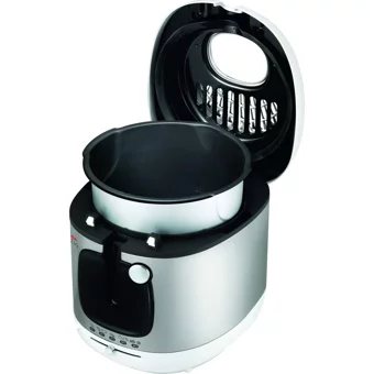 Moulinex Airfryer 3 lt Tek Hazneli Izgara Yapan Led Ekranlı Yağsız Sıcak Hava Fritözü Beyaz