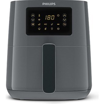 Philips HD9650/90 Airfryer 4.3 lt Tek Hazneli Izgara Yapan Led Ekranlı Yağsız Sıcak Hava Fritözü Siyah