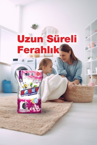 Honey Flower Renkliler ve Beyazlar İçin 48 Yıkama Toz Deterjan 2x3.5 kg