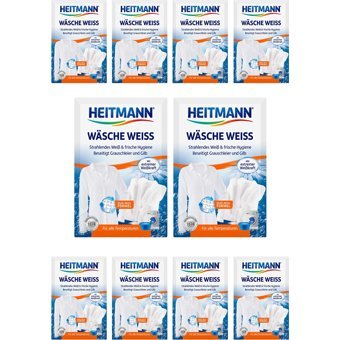 Heitmann Beyazlar İçin 10 Yıkama Toz Deterjan 500 gr