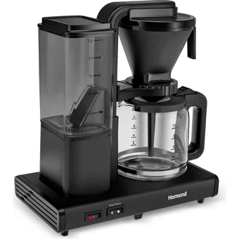 Homend Coffeebreak 5014H Plastik Filtreli Karaf 1.25 L Hazne Kapasiteli 10 Fincan 1400 W Siyah Filtre Kahve Makinesi