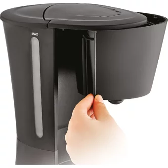 Sinbo Plastik Filtreli Karaf 1.25 L Hazne Kapasiteli 10 Fincan 800 W Siyah Filtre Kahve Makinesi