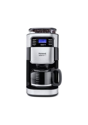 Homend Coffeebreak 5002 Zaman Ayarlı Plastik Filtreli Karaf 1.25 L Hazne Kapasiteli 12 Fincan 900 W İnox Filtre Kahve Makinesi