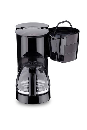 Korkmaz Plastik Filtreli Karaf 1.25 L Hazne Kapasiteli 10 Fincan Akıllı 800 W Siyah Filtre Kahve Makinesi
