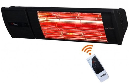 Hottable Supreme Plus 2000 Watt Duvar Tipi Infrared Isıtıcı Siyah