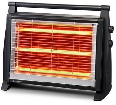 Luxell LX-2831 1800 Watt Ayaklı Quartz Isıtıcı Siyah