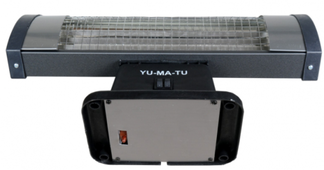 Yumatu YT-9033 1800 Watt Ayaklı Infrared Isıtıcı Gri