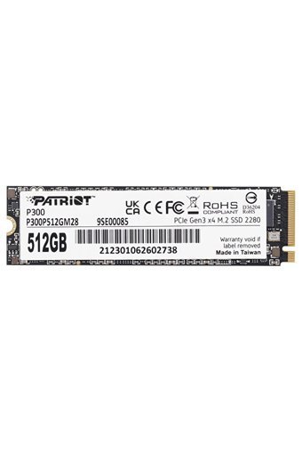 Patriot P300P512GM28 PCIe Gen 3x4 512 GB M2 2280 SSD