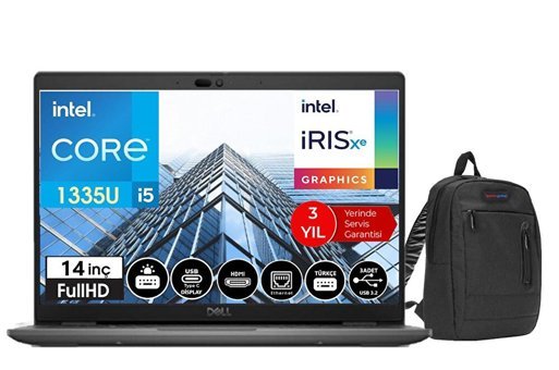 Dell Latitude 3440 DLN053L3440140148 Harici Intel Iris Xe Graphics Intel Core i5 64 GB Ram DDR4 2 TB SSD 14 inç Full HD Windows 11 Pro Notebook Laptop