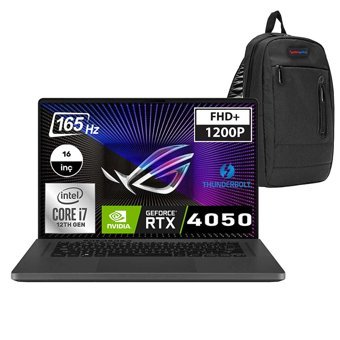 Asus Rog Zephyrus G16 NW3021F12 Harici GeForce RTX 4050 Intel Core i7 48 GB Ram DDR4 2 TB SSD 16 inç Full HD + FreeDos Gaming Notebook Laptop