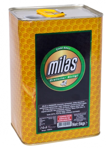 Milas Muğla Süzme Çam Balı 5 kg