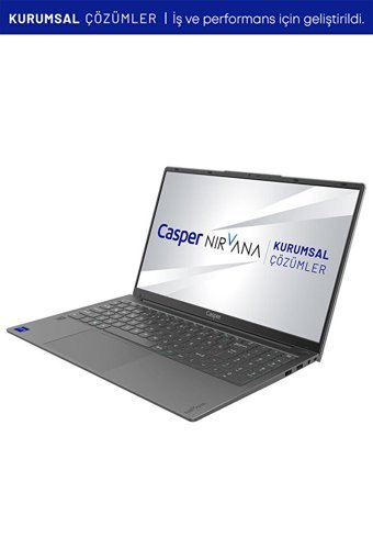 Casper Nirvana X700.5500-BV00R-G-F Dahili AMD Ryzen 5 16 GB Ram DDR4 500 GB SSD 15.6 inç Full HD Windows 11 Pro Notebook Laptop