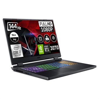 Acer Nitro 5 AN515-58 NHQGAEYF006 Harici GeForce RTX 3070 Intel Core i7 32 GB Ram DDR4 2 TB SSD 15.6 inç Full HD FreeDos Gaming Notebook Laptop