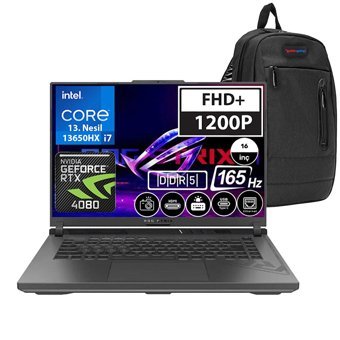 Asus Rog Strix G16 N3038-WP05 Harici GeForce RTX 4080 Intel Core i7 64 GB Ram DDR5 2 TB SSD 16 inç Full HD + Windows 11 Pro Gaming Notebook Laptop