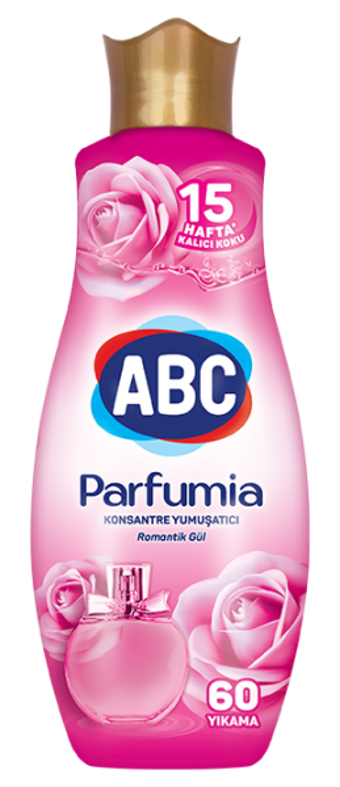 ABC Parfumia Konsantre Romantik Gül 60 Yıkama Yumuşatıcı 1.44 lt