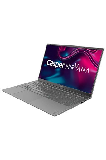 Casper Nirvana X600.5500-8V00T-G-F Dahili AMD Ryzen 5 8 GB Ram DDR4 500 GB SSD 15.6 inç Full HD Windows 11 Notebook Laptop