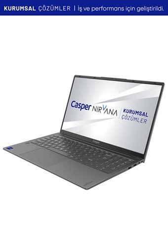 Casper Nirvana X700.5500-DX00X-G-F Dahili AMD Ryzen 5 32 GB Ram DDR4 2 TB SSD 15.6 inç Full HD FreeDos Notebook Laptop