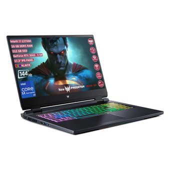 Acer Nitro Predator Helios PH317-56-79MX NH.QGVEY.003 Harici GeForce RTX 3060 Intel Core i7 16 GB Ram DDR5 512 GB SSD 17.3 inç Full HD FreeDos Gaming Notebook Laptop