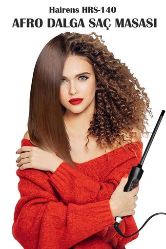 Hairens HRS 140 9 mm Keratin Seramik Saç Maşası