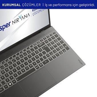 Casper Nirvana C650.1255-DF00X-G-F Dahili Intel Core i7 32 GB Ram DDR4 1 TB SSD 15.6 inç Full HD FreeDos Notebook Laptop