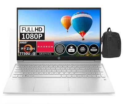 HP Pavilion 15 - EH3003NT HP7P6J8EA31 Dahili AMD Radeon Graphics AMD Ryzen 7 64 GB Ram DDR4 1 TB SSD 15.6 İnç Full HD Windows 11 Home Notebook Laptop