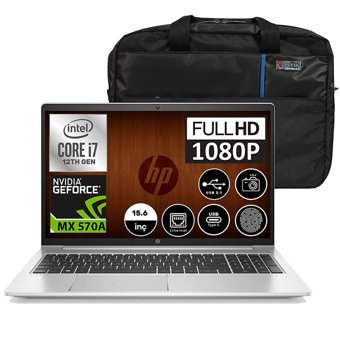 HP ProBook 450 G9 6S6Y8EA21 Harici GeForce MX 570 Intel Core i7 16 GB Ram DDR4 2 TB SSD 15.6 inç Full HD Windows 11 Pro Notebook Laptop