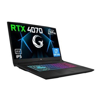 GAME GARAJ Slayer3 10XL-4070 C2 Harici GeForce RTX 4070 Intel Core i7 32 GB Ram DDR4 1 TB SSD 17.3 inç Full HD FreeDos Gaming Notebook Laptop