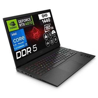 HP Omen 17-CM2002NT 7P6M4EAP08 Harici GeForce RTX 4070 Intel Core i7 32 GB Ram DDR5 4 TB SSD 17.3 İnç QHD Windows 11 Pro Gaming Notebook Laptop