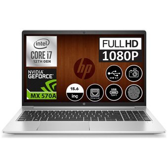 HP ProBook 450 G9 6S6Y8EA22 Harici GeForce MX 570 Intel Core i7 32 GB Ram DDR4 512 GB SSD 15.6 inç Full HD Windows 11 Pro Laptop