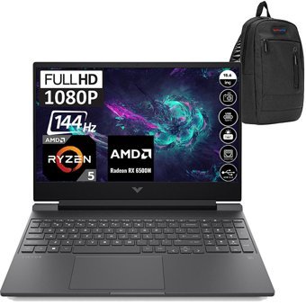 HP Victus Gaming15-FB0015NT 7J3T4EAH05 Harici AMD Radeon RX 6500M AMD Ryzen 5 16 GB Ram DDR4 1 TB SSD 15.6 inç Full HD FreeDos Gaming Notebook Laptop