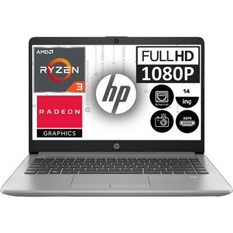 HP 245 G9 6Q8M1ES28 Dahili AMD Radeon Graphics AMD Ryzen 3 8 GB Ram DDR4 2 TB SSD 14 inç Full HD Windows 11 Pro Ultrabook Laptop