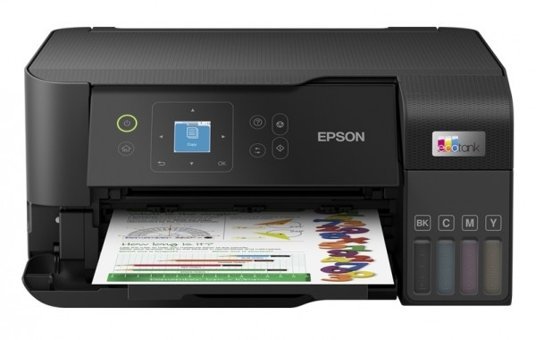 Epson EcoTank L3560 Wi-Fi Çok Fonksiyonlu Çift Taraflı Tarayıcılı Renkli Baskı Tanklı Yazıcı