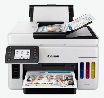 Canon Maxify GX6040 Wi-Fi Çok Fonksiyonlu Çift Taraflı Tarayıcılı Renkli Baskı Tanklı Yazıcı