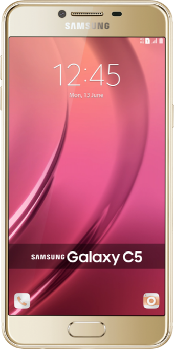 Samsung Galaxy C5 32 Gb Hafıza 4 Gb Ram 5.2 İnç 16 MP Super Amoled Ekran Android Akıllı Cep Telefonu Altın